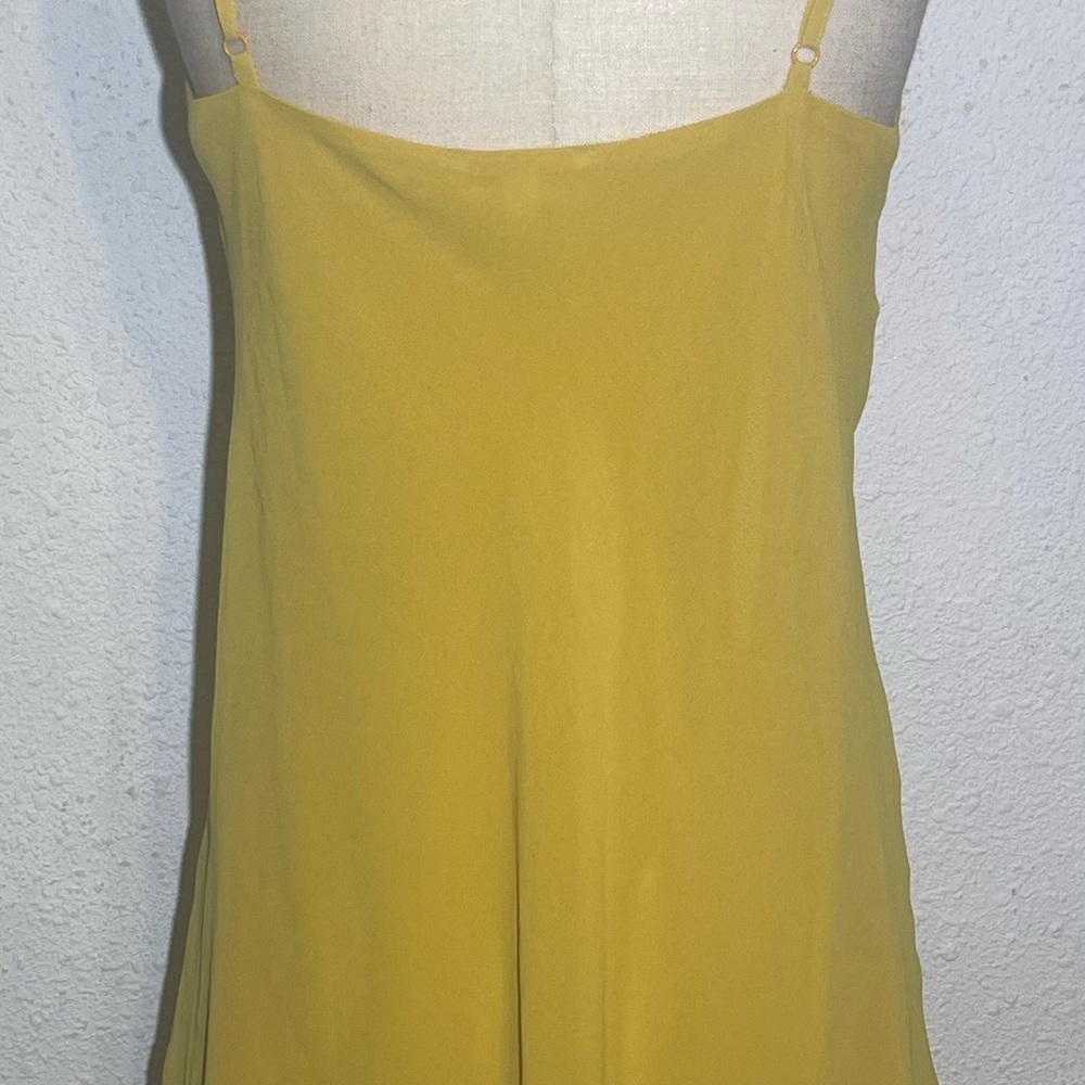 Cabi gold rush ochre bow tie front cami blouse size medium - Picture 5 of 9